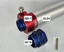 Load image into Gallery viewer, AL24 QD-1 QD-1b 24&quot; tubes small thread quick connect smooth drill drive
