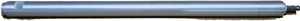 AL24 24 inch aluminum tube with end cap