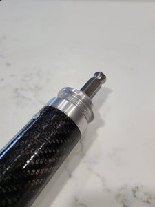 Carbon fiber tube with drive end